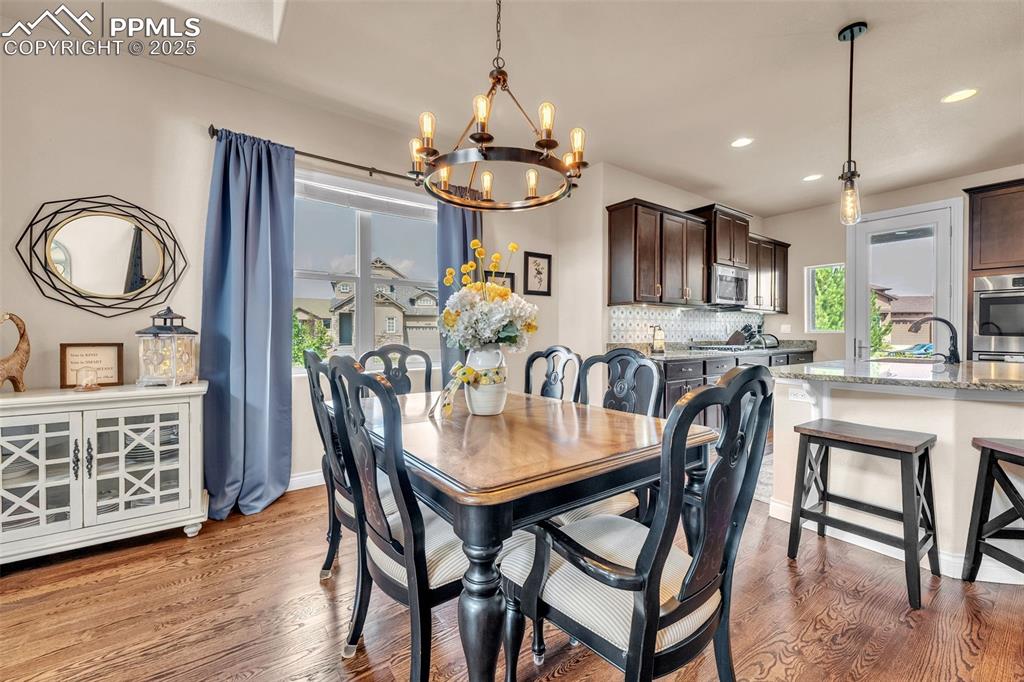 Image 5 of 40: Dining space for comfortable and exceptional entertaining