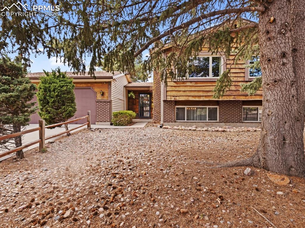 Caption: Front of Structure