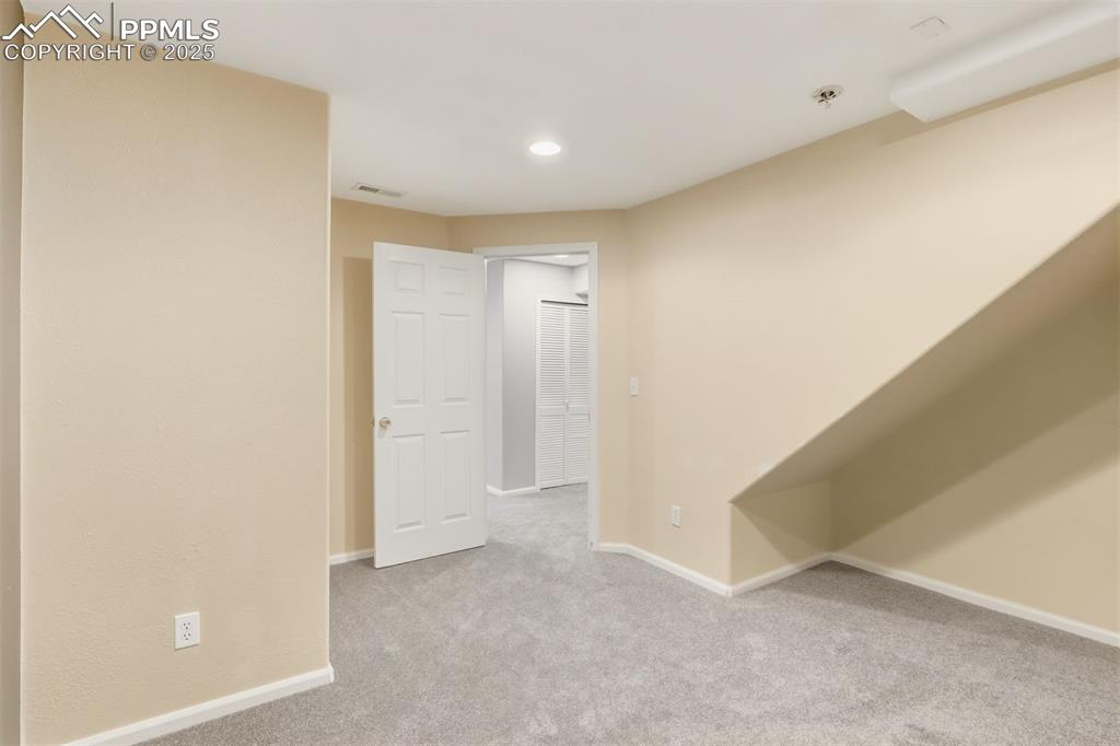 Image 33 of 46: Bonus room in the basement.