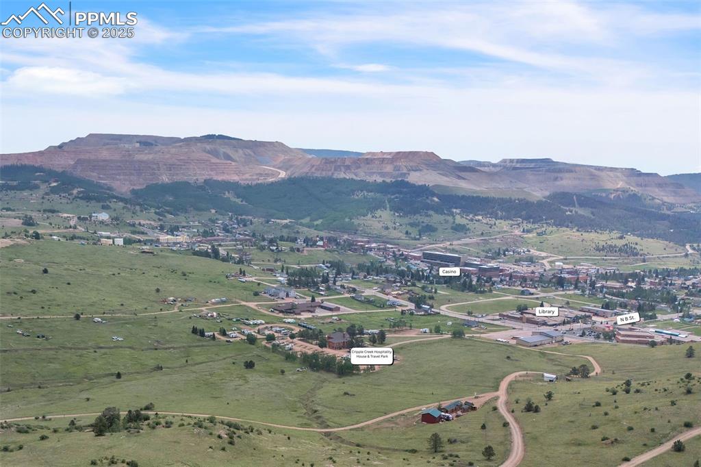 Image 8 of 9: Mountain view featuring rural landscape