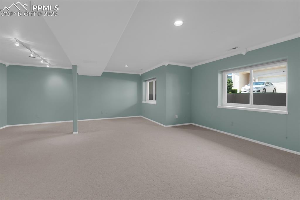 Image 28 of 43: Garden level basement