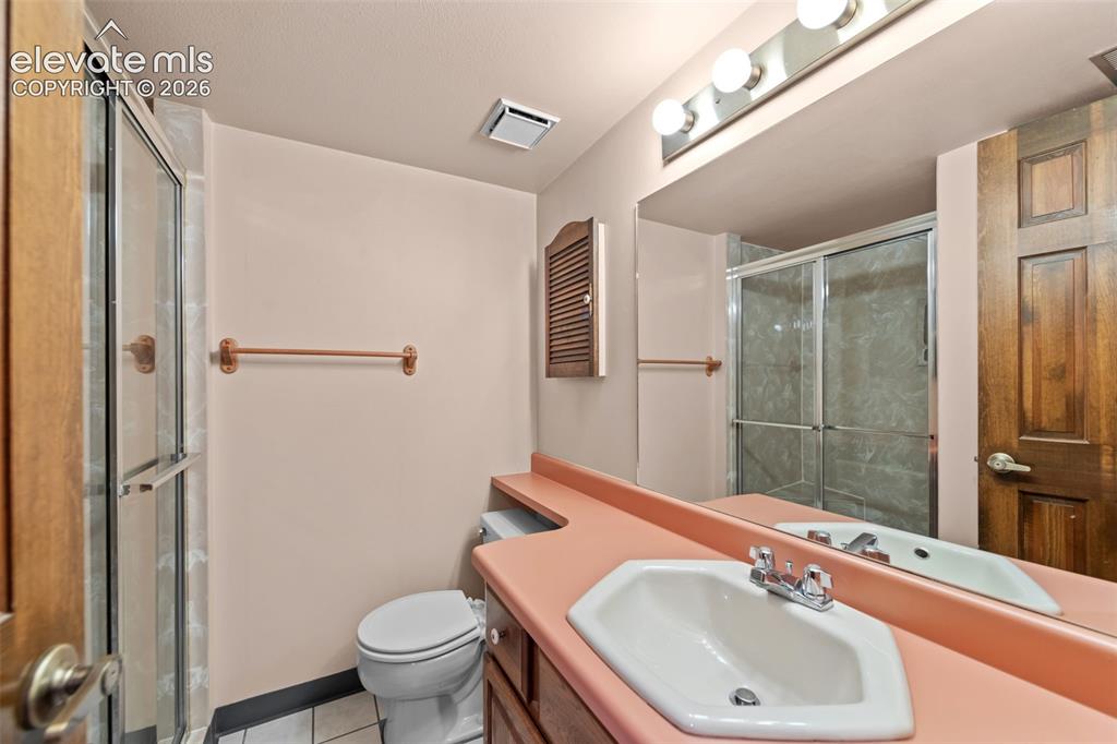 Image 28 of 43: Lower level 3/4 bath