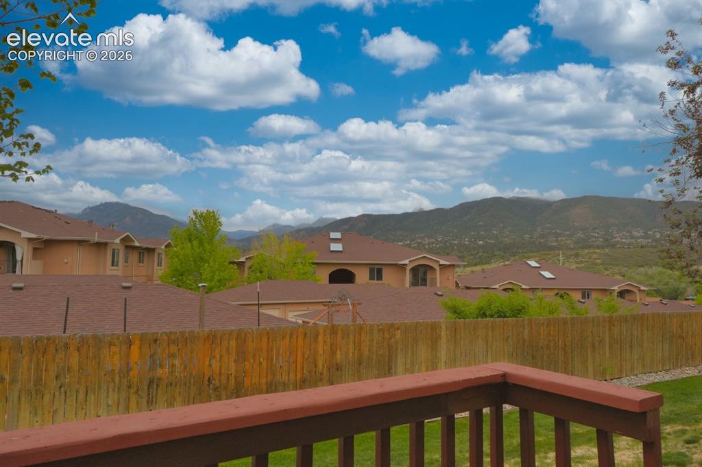 Image 2 of 30: Amazing Mountain views from the Deck!!