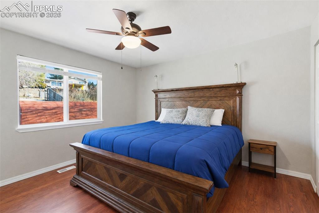 Image 21 of 50: Bedroom #3- Upper Level Master Bedroom