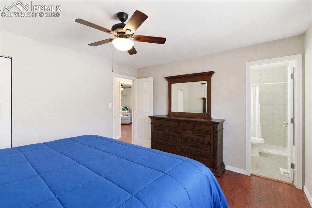 Image 23 of 50: Bedroom #3- Upper Level Master Bedroom