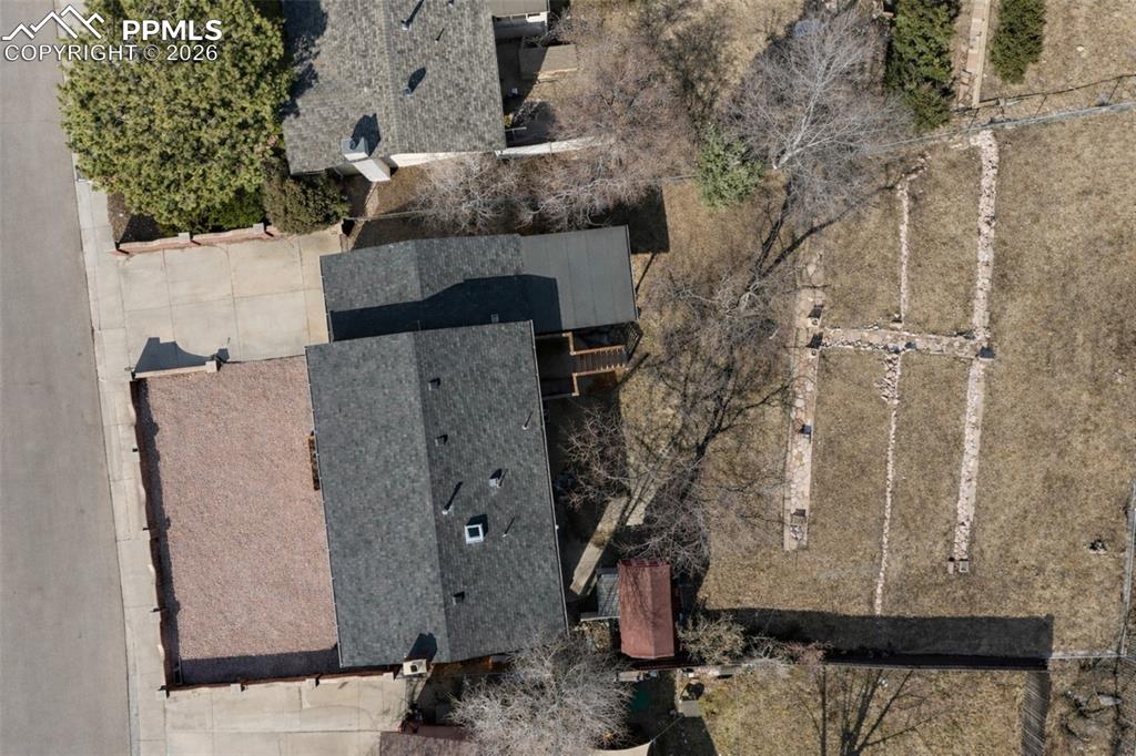 Image 38 of 50: Aerial overview of property