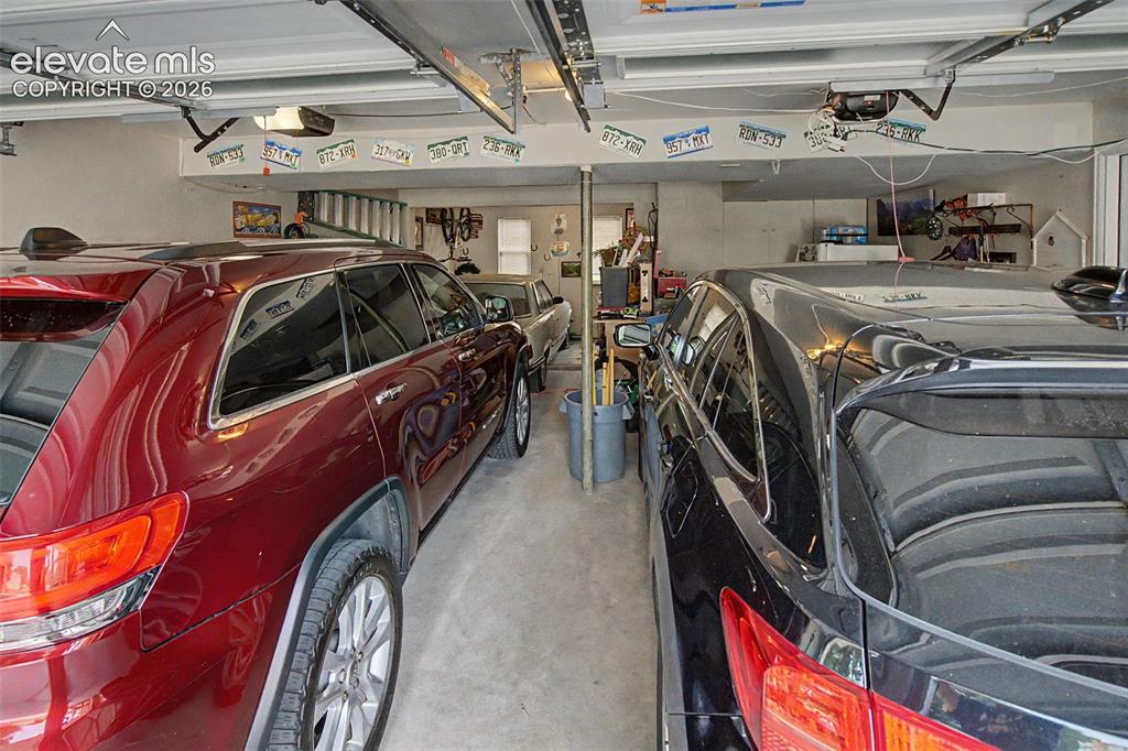 Image 36 of 50: 3.5 Car Garage - very cool!