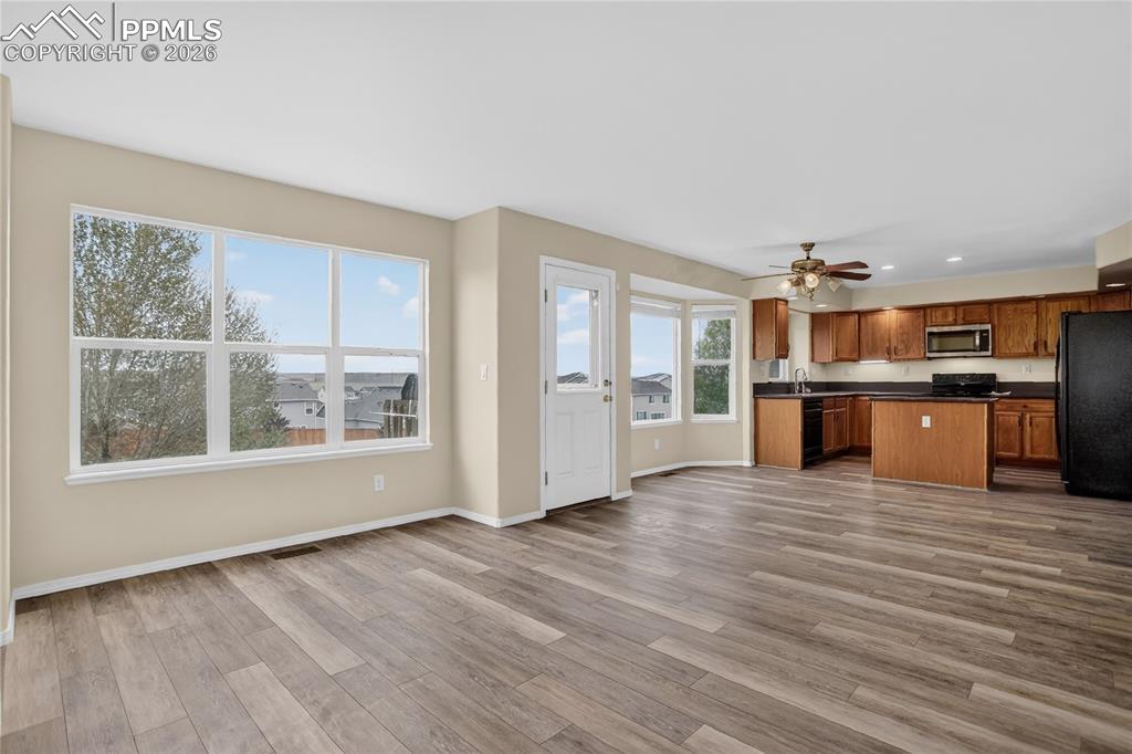 Image 3 of 24: Open concept living spaces