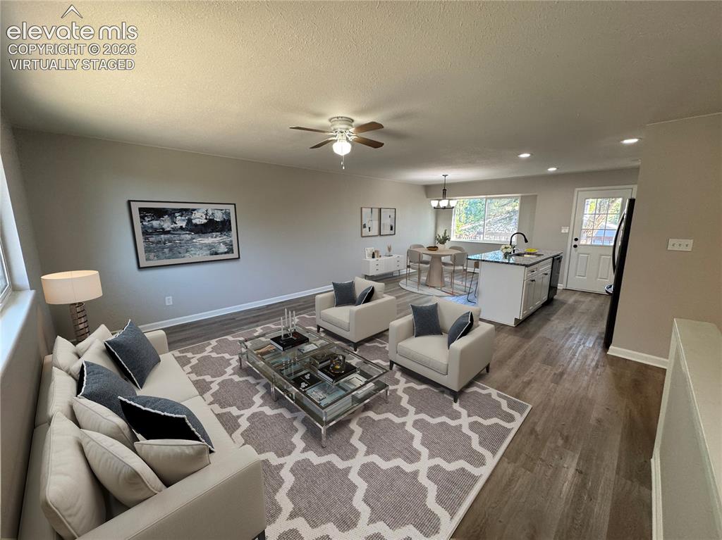 Image 4 of 42: Living Room - Virtually Staged