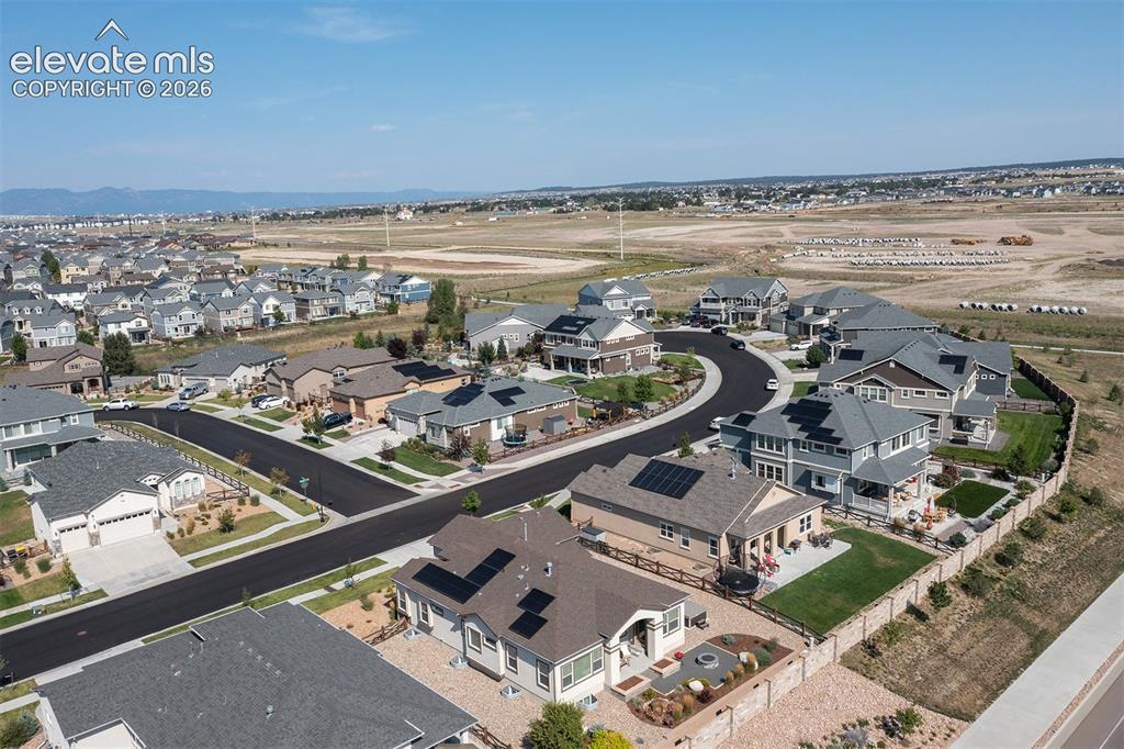 Image 41 of 43: Residential community featuring varied architectural styles and integrated 