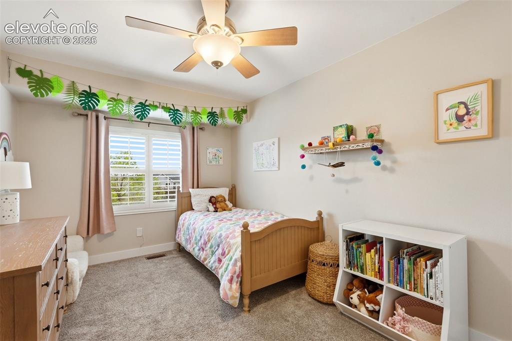 Image 39 of 50: Bedroom 3 with plantation shutters