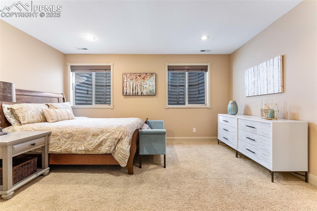 Image 37 of 50: Fourth bedroom in the basement