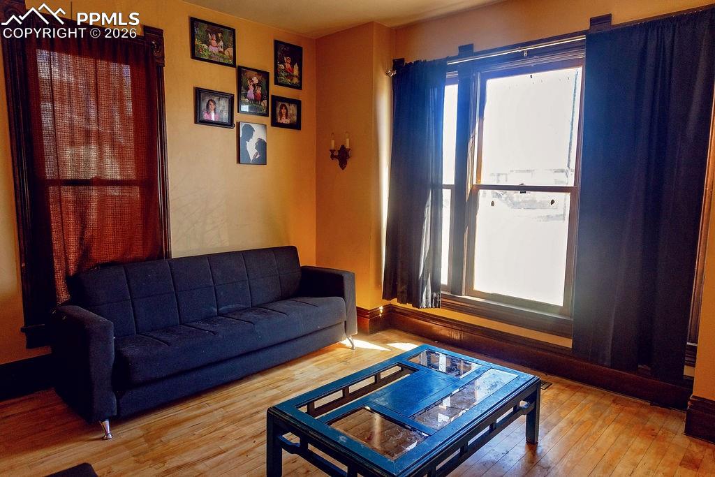 Image 6 of 38: Living Room off Entry Area