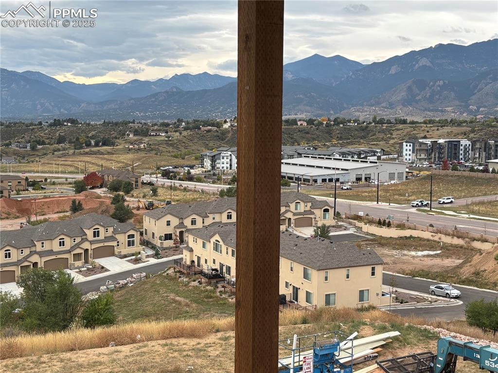Image 9 of 16: Mountain view with nearby suburban area