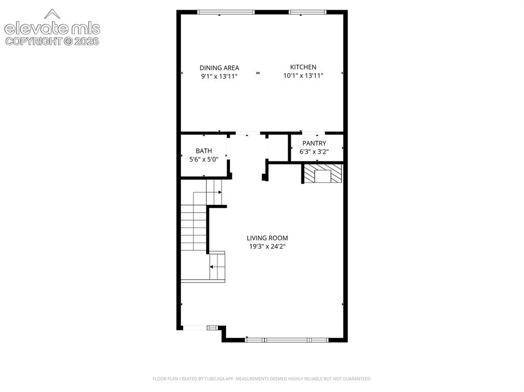 Image 28 of 30: Main Level Floorplan
