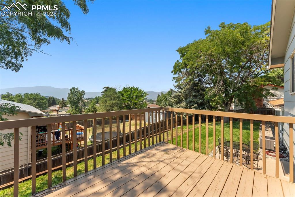 Image 18 of 37: Walkout Deck from Primary Bedroom
