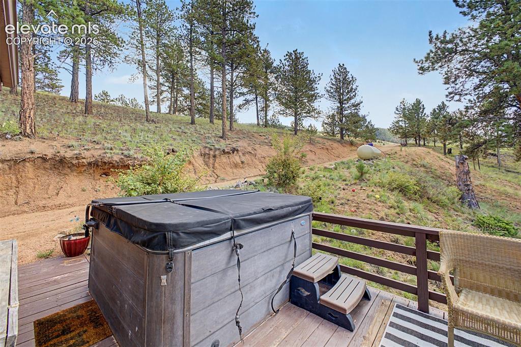 Image 44 of 50: Private hot tub