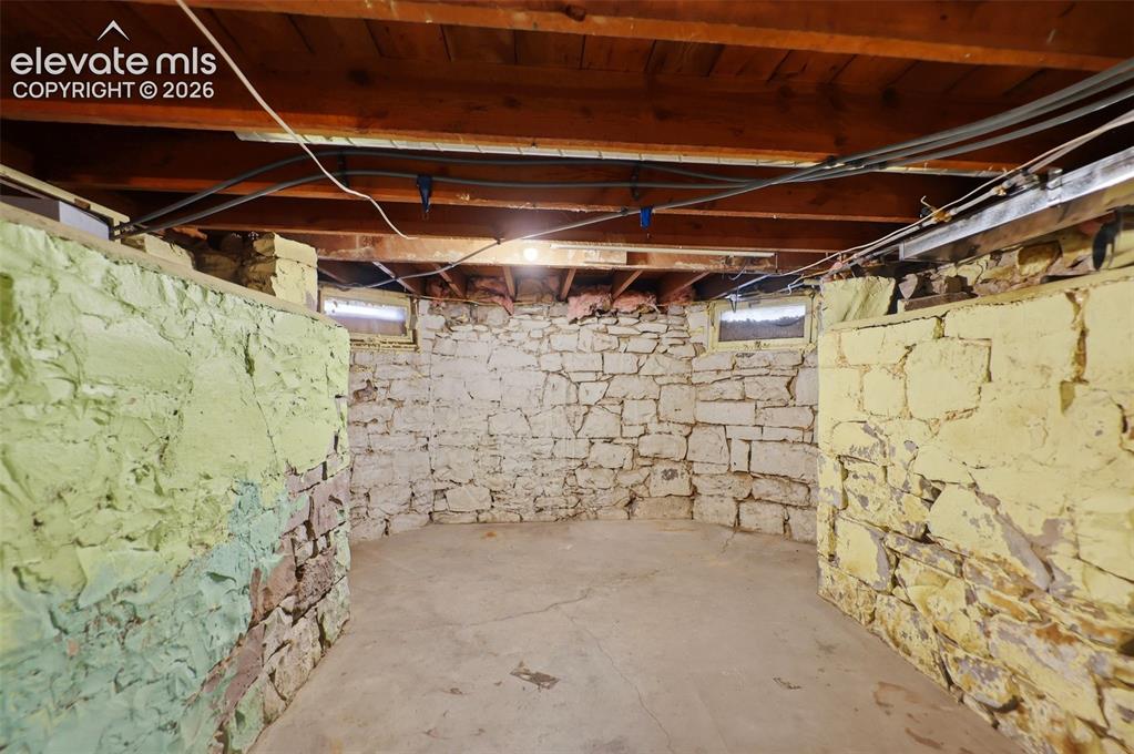 Image 40 of 45: Basement Storage
