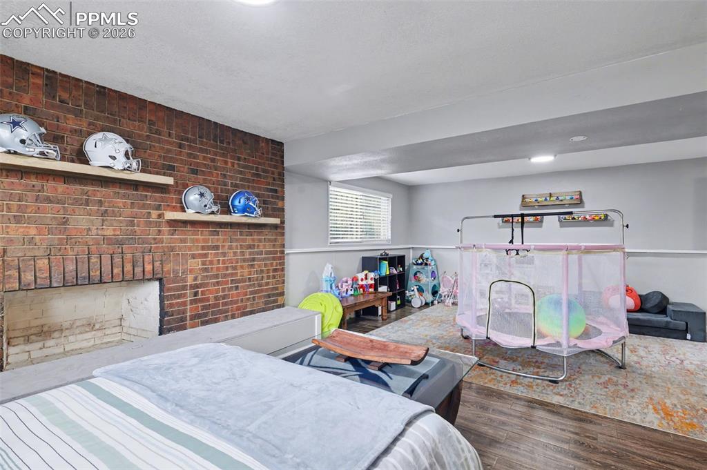 Image 16 of 26: Lower-Level Living Room