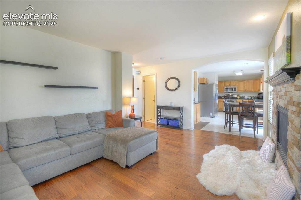 Image 15 of 35: Stainless steel appliances to include a double oven, refrigerator, dishwash
