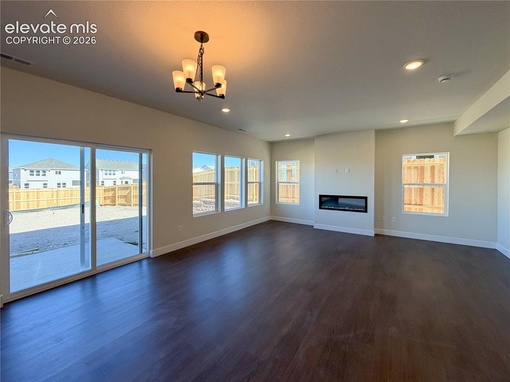 Image 4 of 33: Virtually staged- Open concept dining/living room