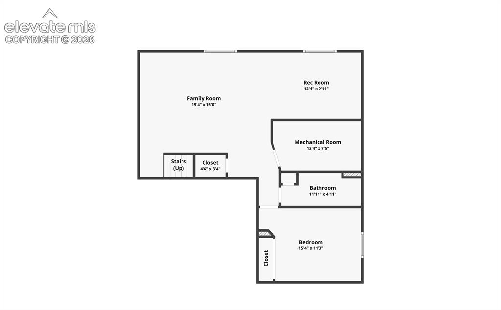 Image 34 of 34: Basement Floor Plan