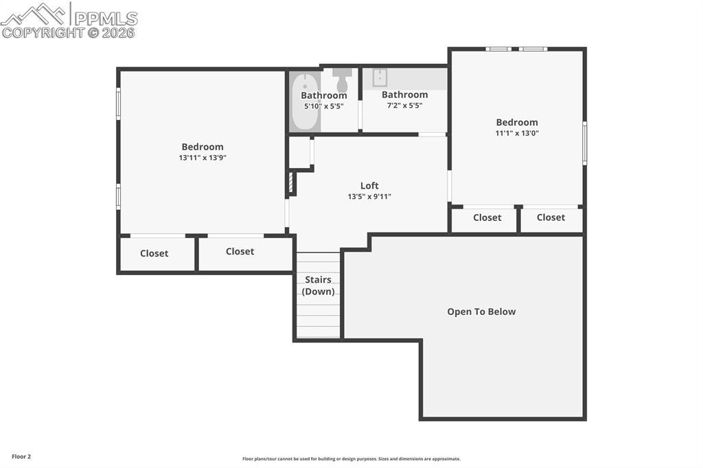 Image 43 of 45: Second Floor Plan