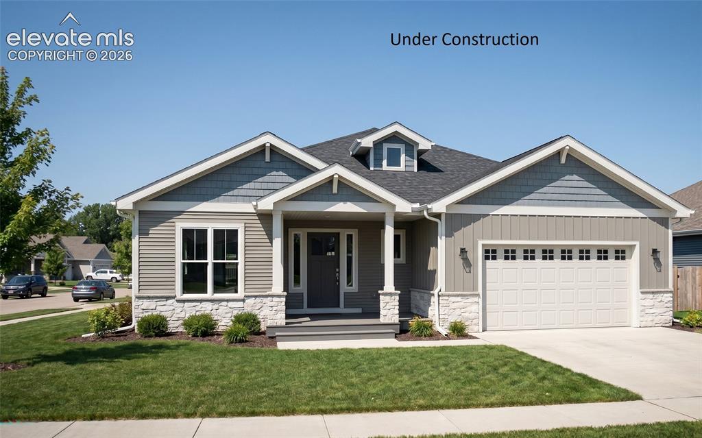Caption: Front of Structure
