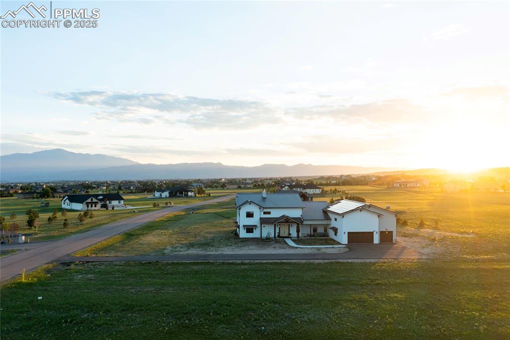 Image 44 of 44: View of rural area with mountains