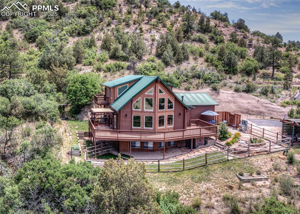 Caption: Aerial View