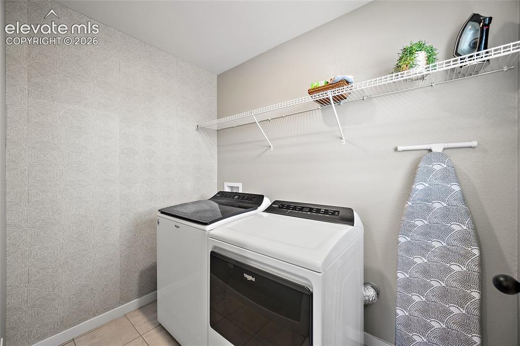 Image 32 of 48: Laundry conveniently located upstairs