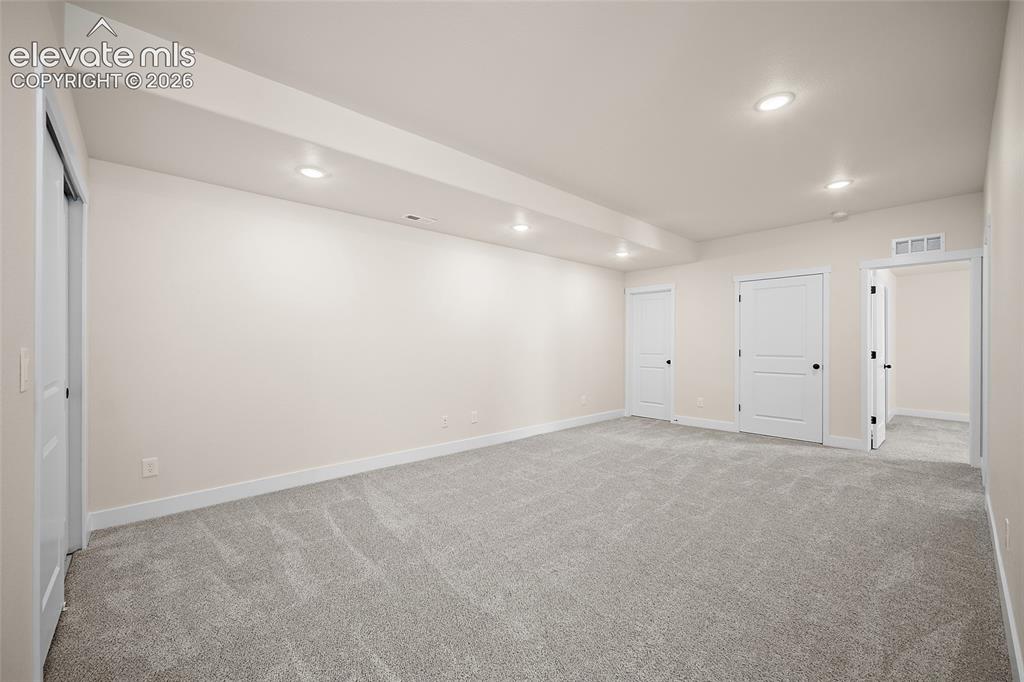 Image 40 of 48: Basement Rec Room