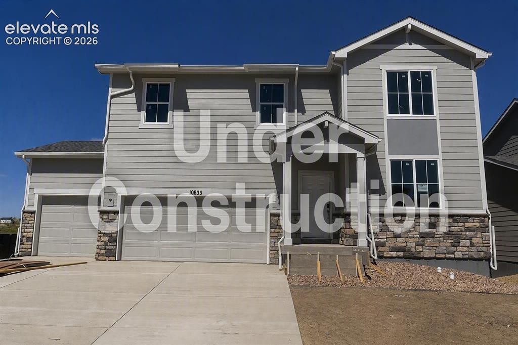 Caption: Front of Structure
