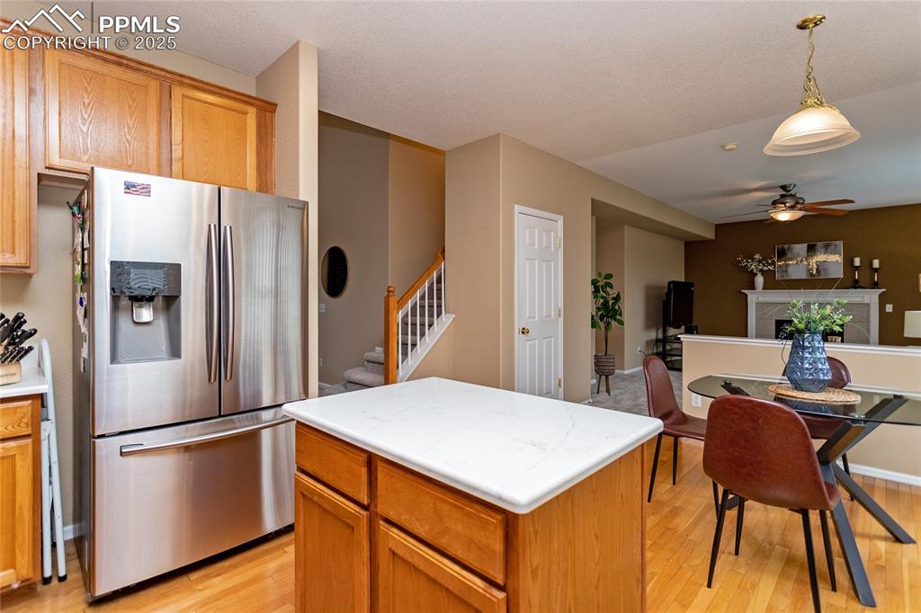 Image 9 of 40: Kitchen island.