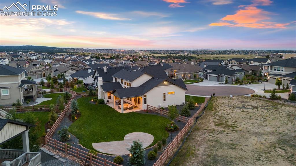 Image 41 of 49: The gorgeous backyard is the envy of the neighborhood