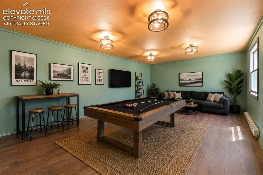 Image 31 of 40: Virtually Staged- heated bonus room - access from outside