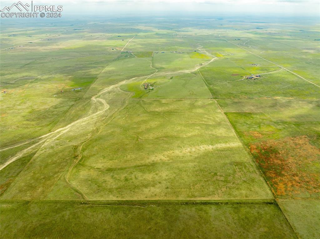 Image 2 of 3: Aerial view with a rural view