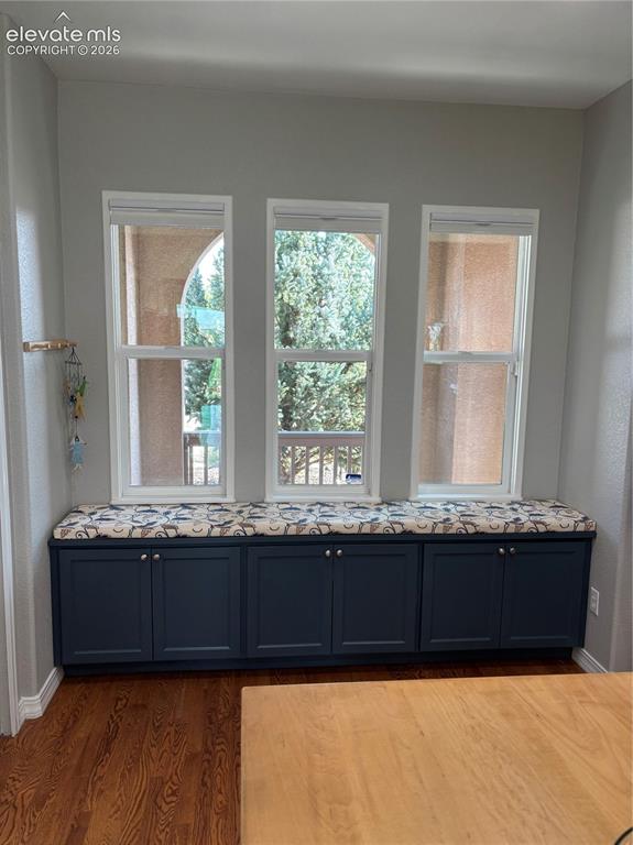 Image 10 of 39: Additional under the window storage