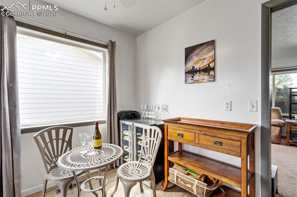 Image 12 of 37: Cozy nook with window views