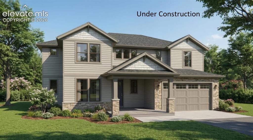 Caption: Front of Structure