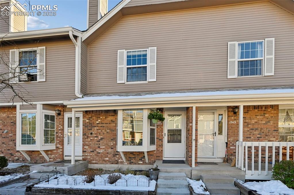 Caption: Front of Structure