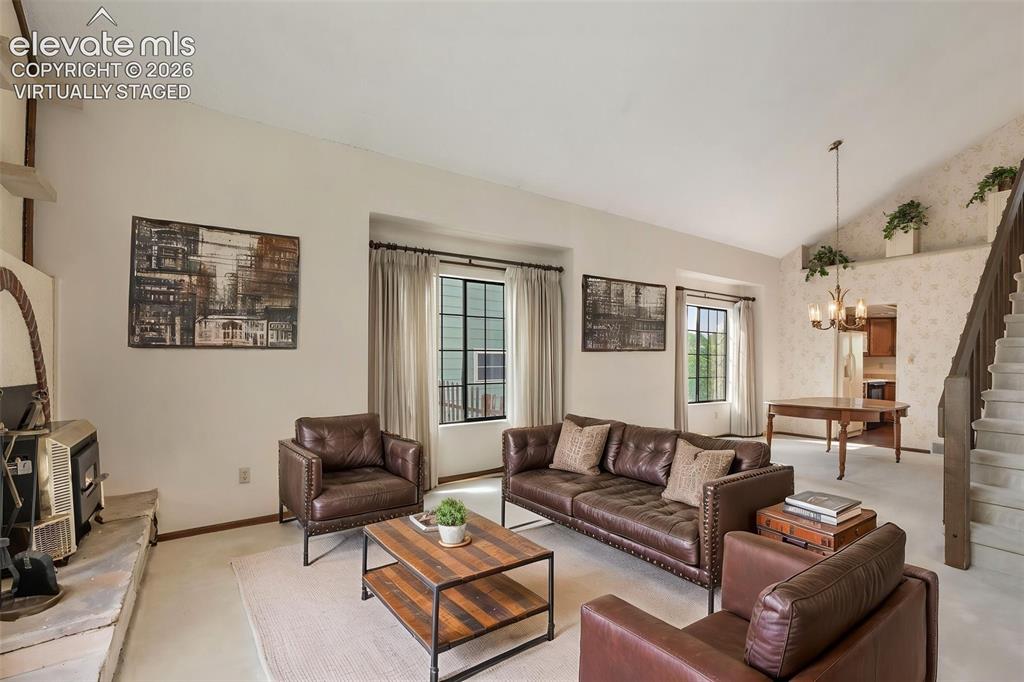 Image 5 of 50: Virtually Staged Living Room