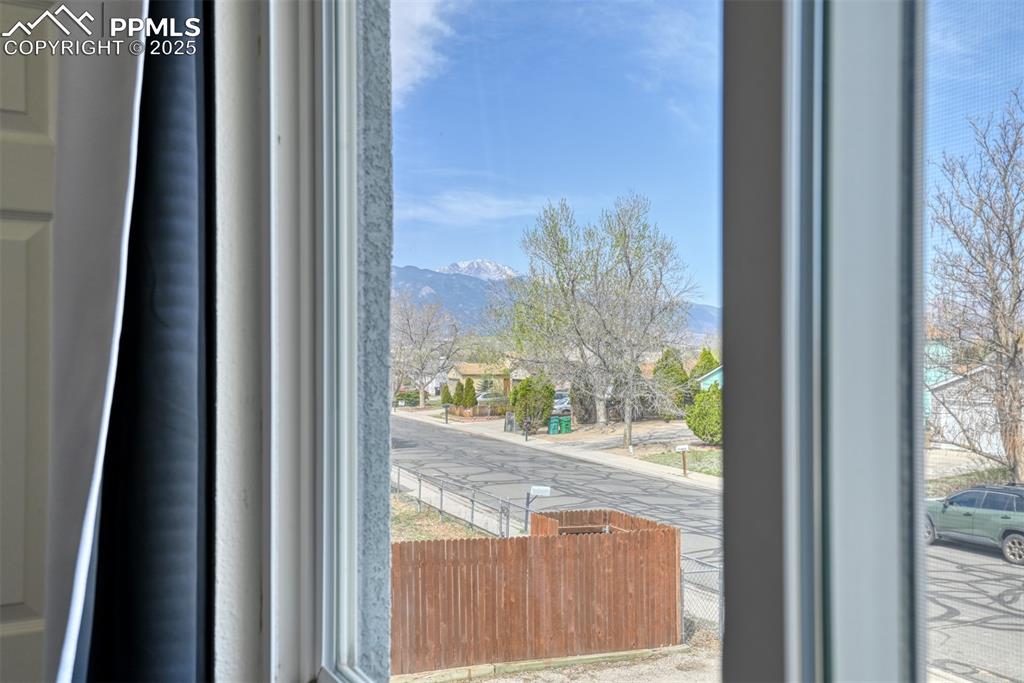 Image 32 of 46: Mountain View from Bedroom