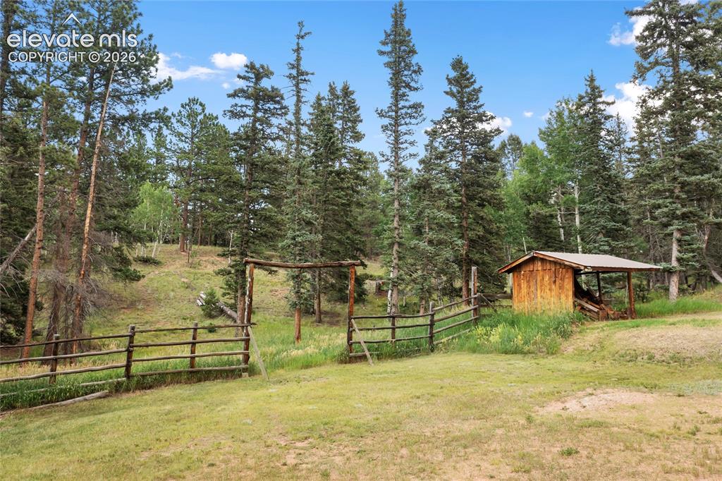 Image 11 of 42: You even have your own wood shed!!!