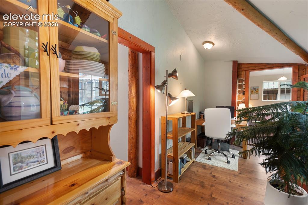 Image 25 of 42: And yet, another surprise! A home office area! This is off the kitchen and