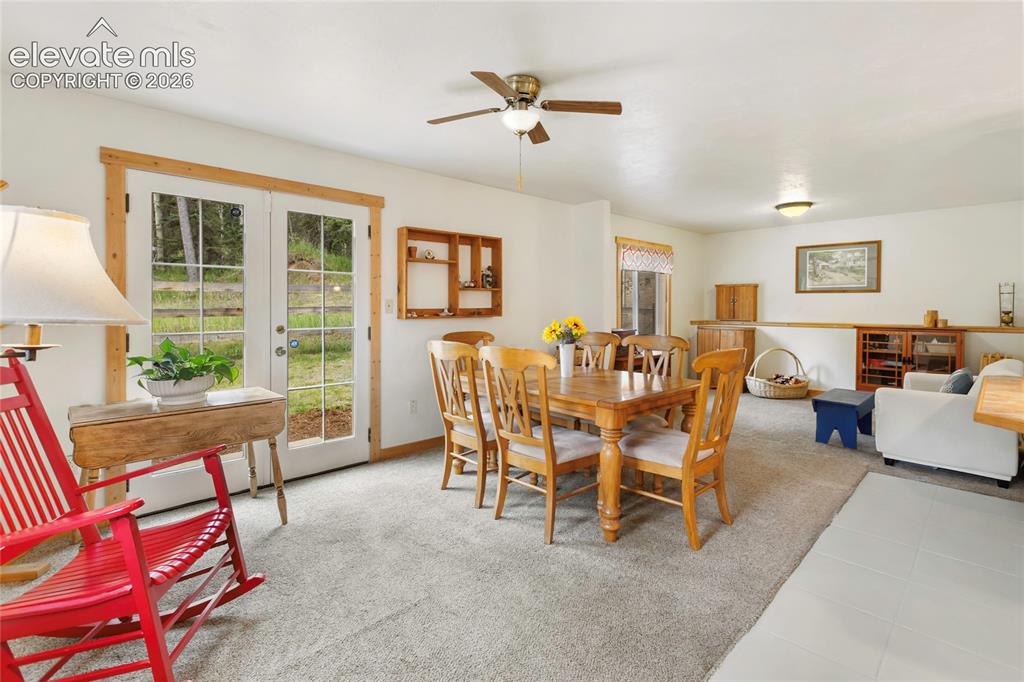 Image 34 of 42: And POW! It all opens up to a dining room, living room, kitchen combon!