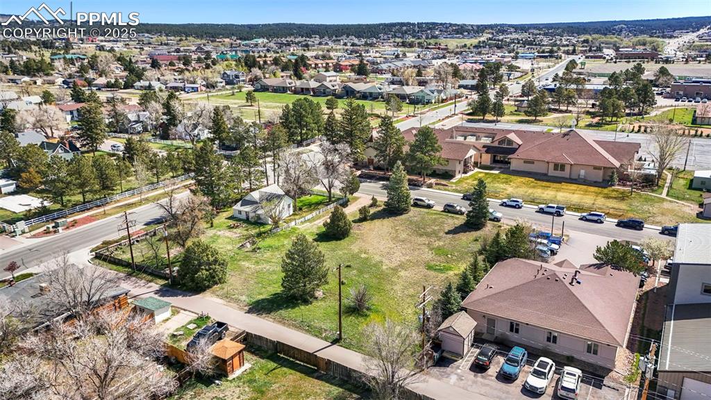 Image 6 of 8: Birds eye view of property with a residential view