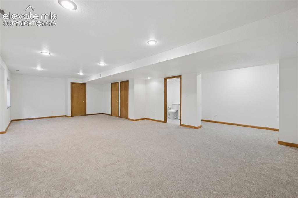 Image 34 of 44: Giant basement living space...endless possibilities!