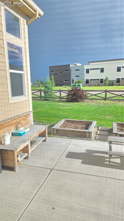 Image 35 of 35: View of patio / Rear Yard