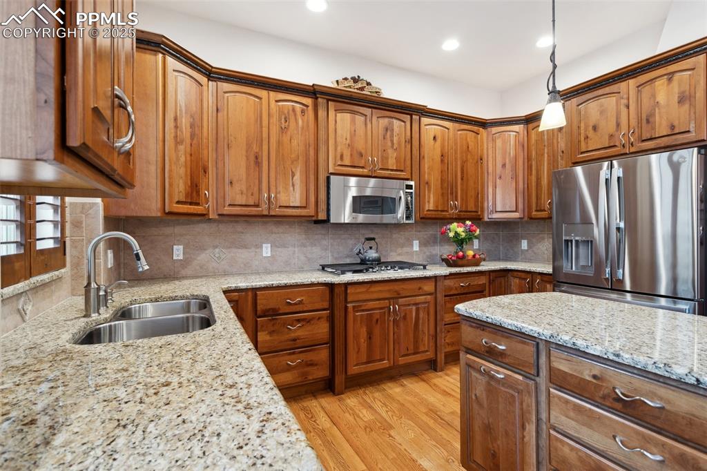 Image 13 of 49: Another view of the Gourmet Kitchen.